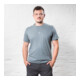 STIER T-Shirt embro essential organic cotton L sedona sage-1
