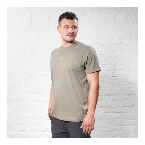 STIER T-Shirt embro essential organic cotton