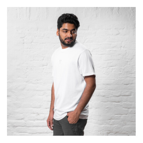 STIER T-Shirt embro essential organic cotton
