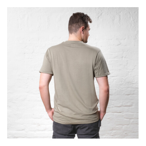 STIER T-Shirt embro essential organic cotton