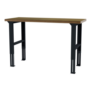 STIER table de travail réglable en hauteur LxPxH 1500x600x760-1060 mm