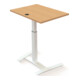 STIER Table haute 501-9 électrique hauteur réglable 80 x 60 cm hêtre blanc mélangé 72-120 cm
