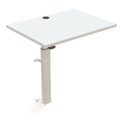 STIER Table haute 501-9 électrique réglable en hauteur 80 × 60 cm blanc-2