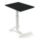 STIER Table haute électrique 501-9 80 x 60 cm Noir/Blanc mélangé 72-120 cm