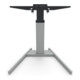 STIER Table haute réglable en hauteur électriquement 501-19 100x80cm blanc mel., 68-120cm-2