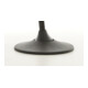STIER Tabouret pivotant multi-mouvements siège PU noir 490-680mm inclinaison 12° support lombaire