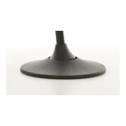 STIER Tabouret pivotant multi-mouvements siège PU noir 490-680mm inclinaison 12° support lombaire-4
