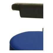 STIER Tabouret pivotant Ø 360 mm atollblau, dossier et accoudoirs réglables en hauteur à 360°-4