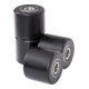 STIER tandem-lastwielenset nylon voor palletwagen-1