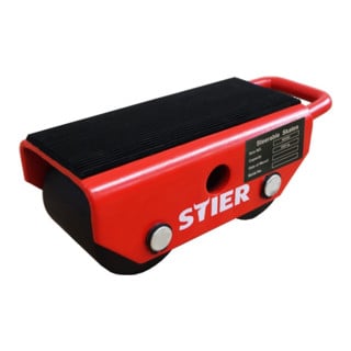 STIER Telaio con 2 ruote in nylon, portata 2500 kg