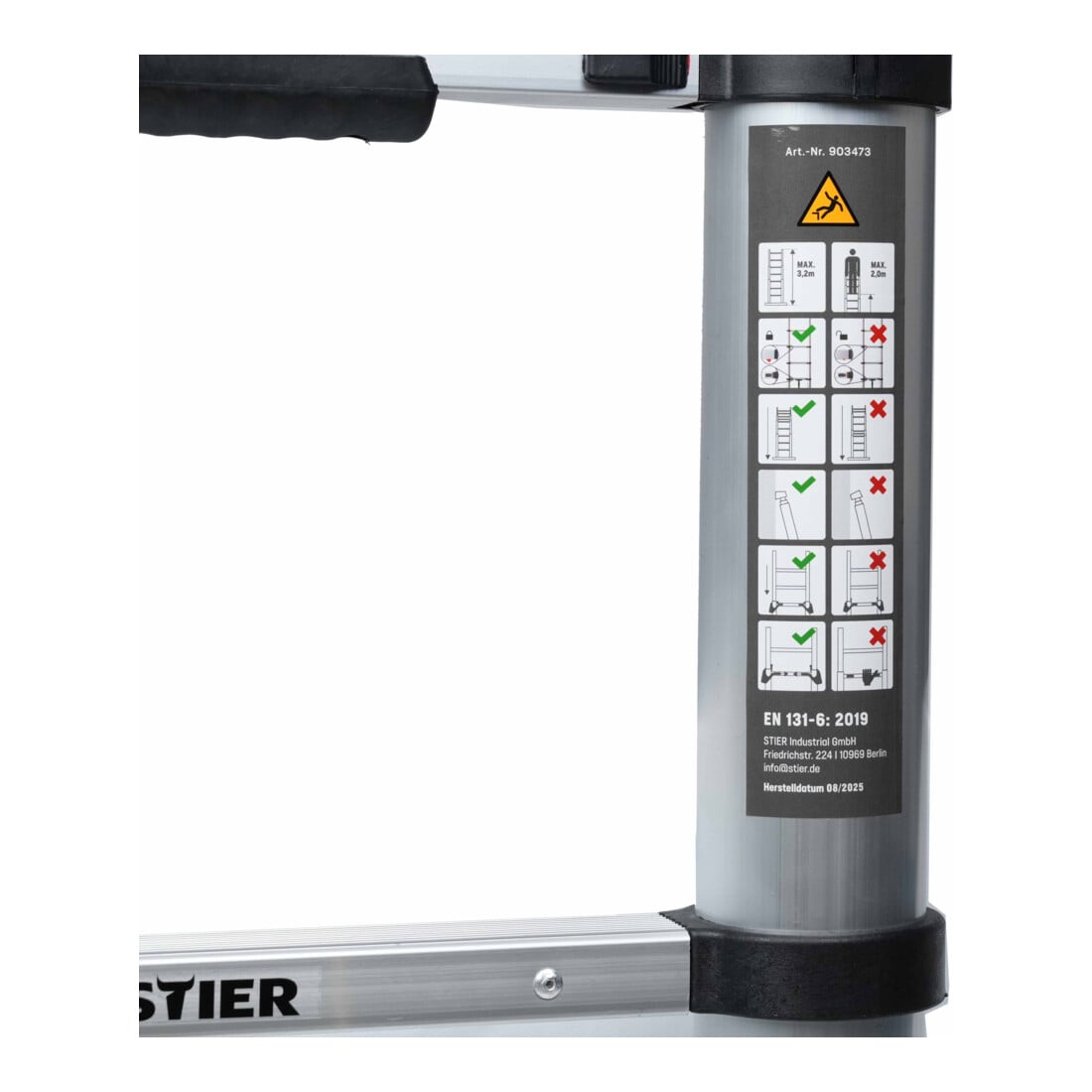 STIER Teleskopleiter Premium+