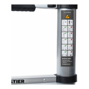 STIER Teleskopleiter Premium+ 3,8 m 13 Sprossen-4