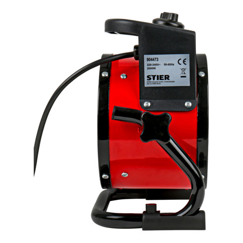 STIER Termoventilatore in ceramica 2,0 kW