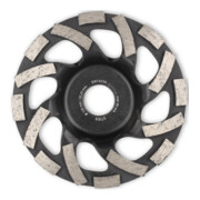 STIER Tête de meule diamantée 125 × 22,23 mm Abrasif