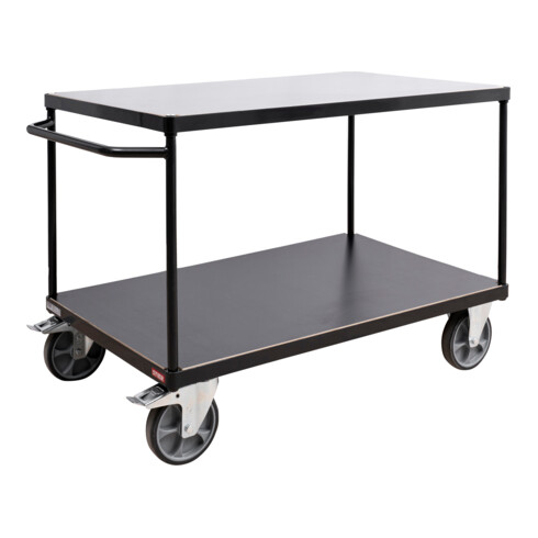 STIER Tischwagen Premium 2 Ladeflächen