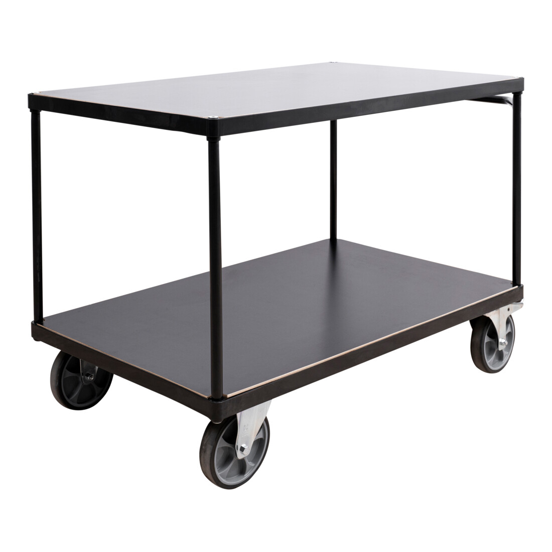 STIER Tischwagen Premium 2 Ladeflächen