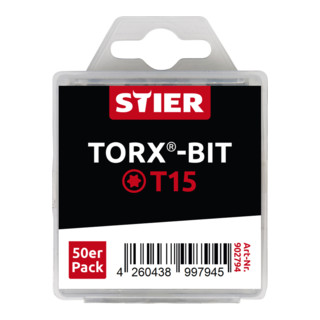 STIER TORX®-Bit-Großpackungen