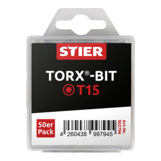 STIER TORX®-Bit-Großpackungen