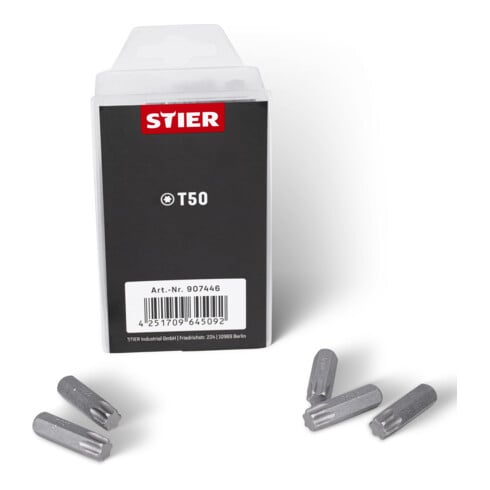 STIER TORX®-Bit-Großpackung T50