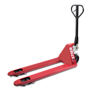 STIER Transpalette, capacité de charge 2500 kg, longueur des fourches 1150 mm, pneus en nylon