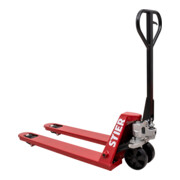 STIER Transpallet portata 2000 kg lunghezza delle forche 1800 mm pneumatici in nylon