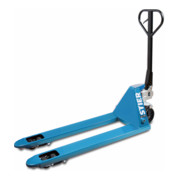 STIER Transpallet, portata 2500 kg, lunghezza delle forche 1150 mm, pneumatici in nylon blu-4