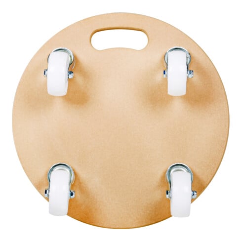 STIER transportroller rond met antislipmat