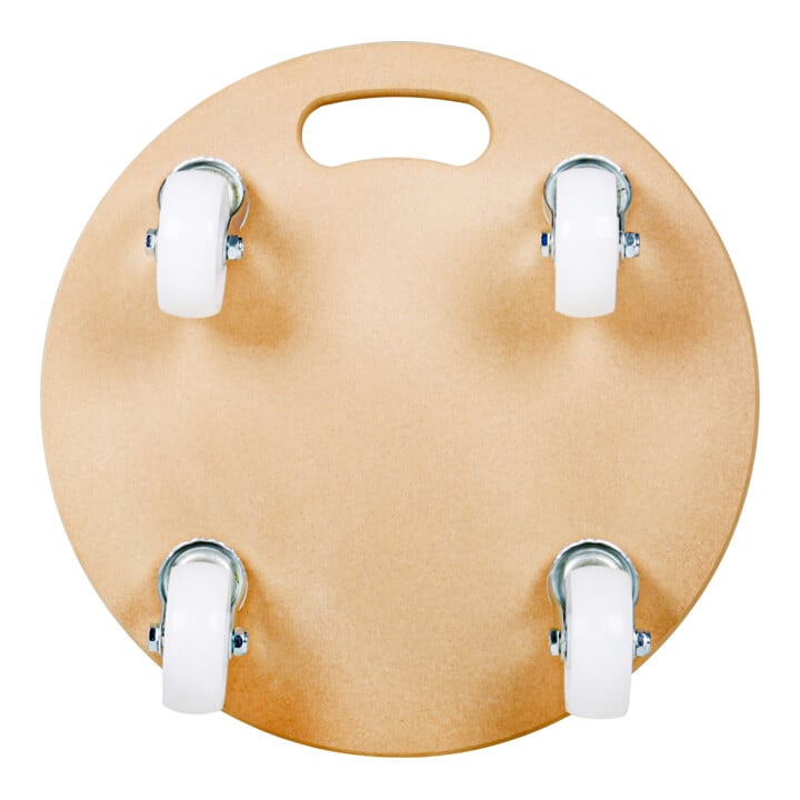 STIER transportroller rond met antislipmat