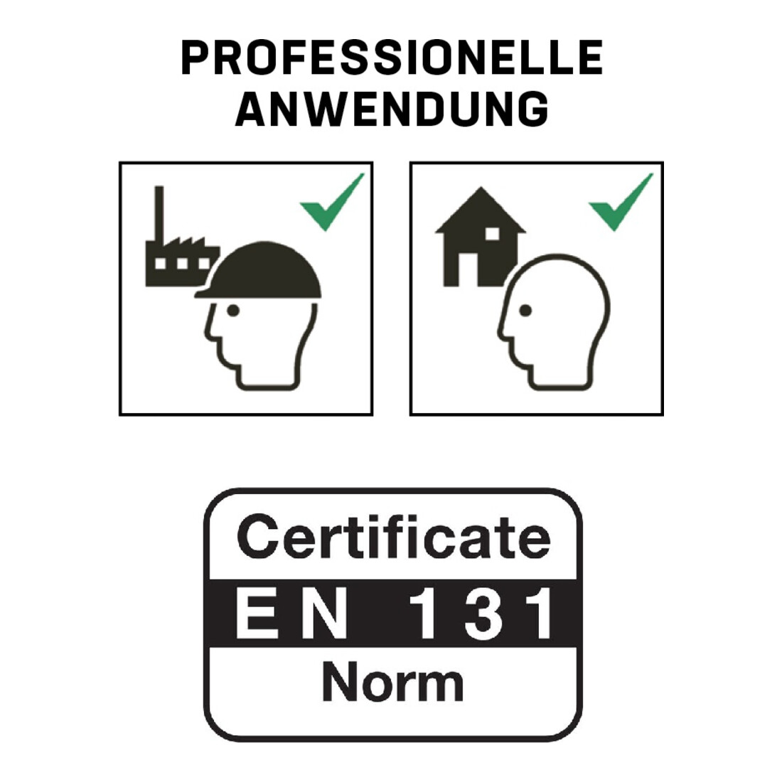 STIER trapladder 8 treden eenzijdig oploopbaar