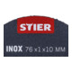 STIER Trennscheibe Edelstahl/Inox 76 x 1 x 10 gerade-5