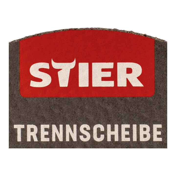 STIER Trennscheibe Edelstahl 125 x 1,0 x 22,23 mm, Form gerade