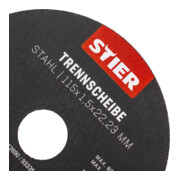 STIER Trennscheiben Stahl-5