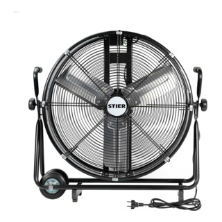 STIER Trommelventilator fahrbar 330W Ø600mm