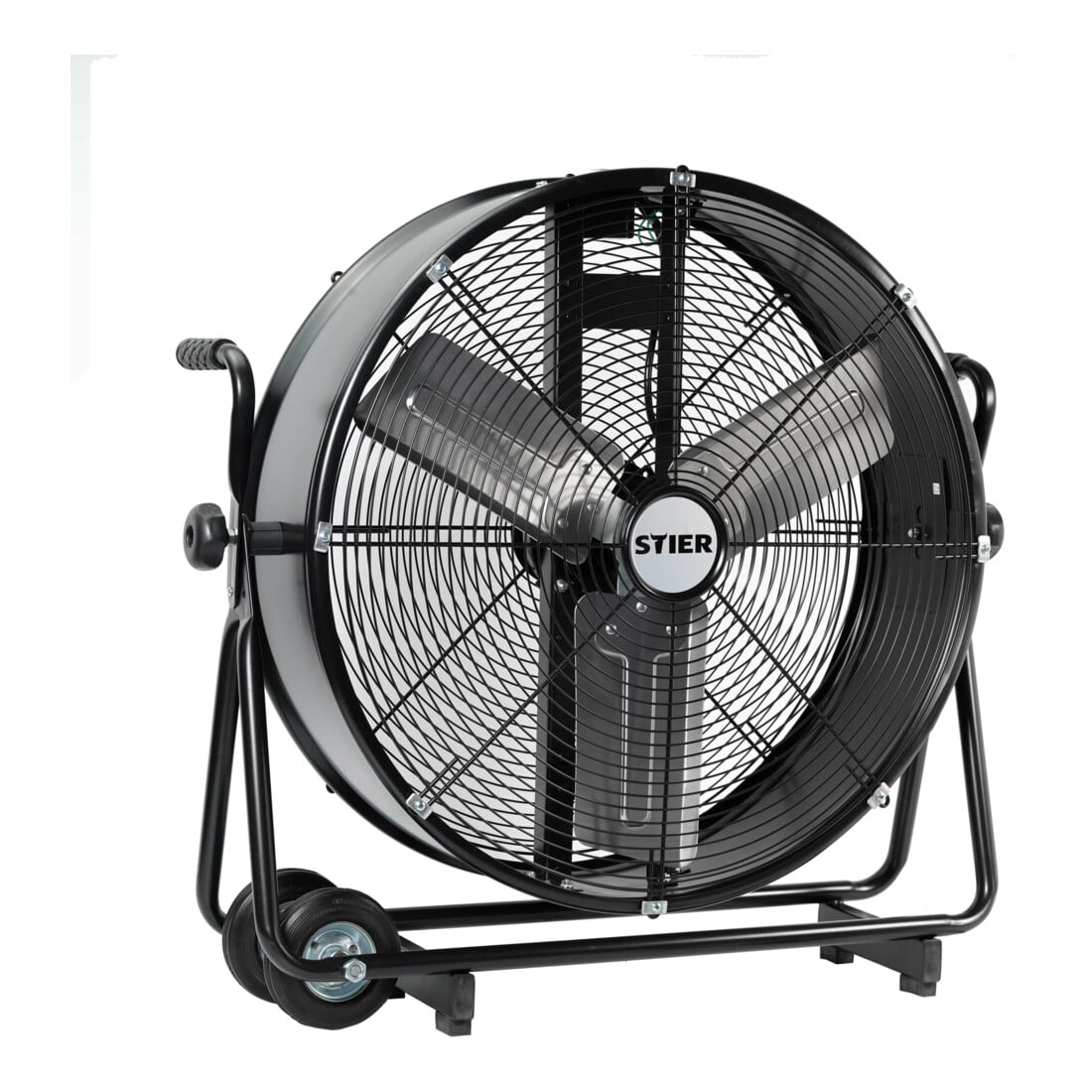 STIER Trommelventilator fahrbar 330W Ø600mm