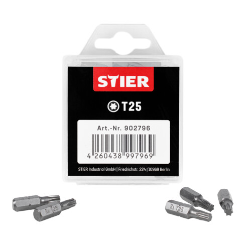 STIER TX-Bit-Großpackung T25