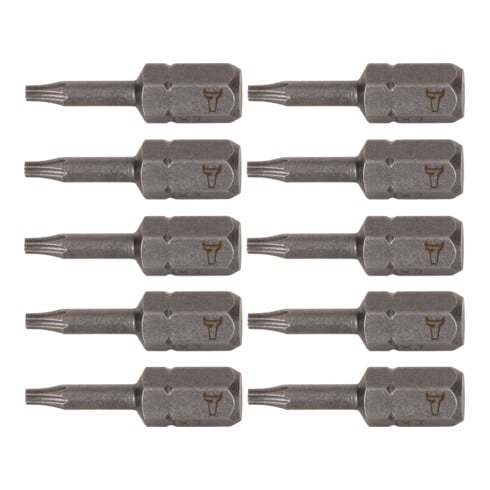 STIER TX-Bit TX 7, Form C 6,3, Länge 25 mm, 10er Pack