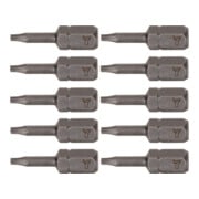 STIER TX-bit TX 7, vorm C 6,3, lengte 25 mm, verpakking van 10 stuks