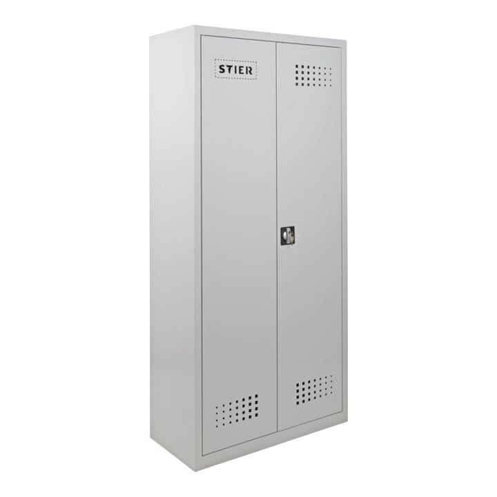 STIER Umweltschrank mit 4 verzinkten Wannenböden 1950x920x420mm