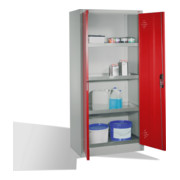 STIER Umweltschrank mit 4 verzinkten Wannenböden und Ergo-Lock 1950x930x500mm-2