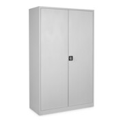 STIER Universalschrank Basic 120 x 50 cm 4 Fachböden Hellgrau-1