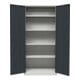 STIER Universalschrank mit 4 Fachböden 1800x800x380mm anthrazitgrau verschweißt-5
