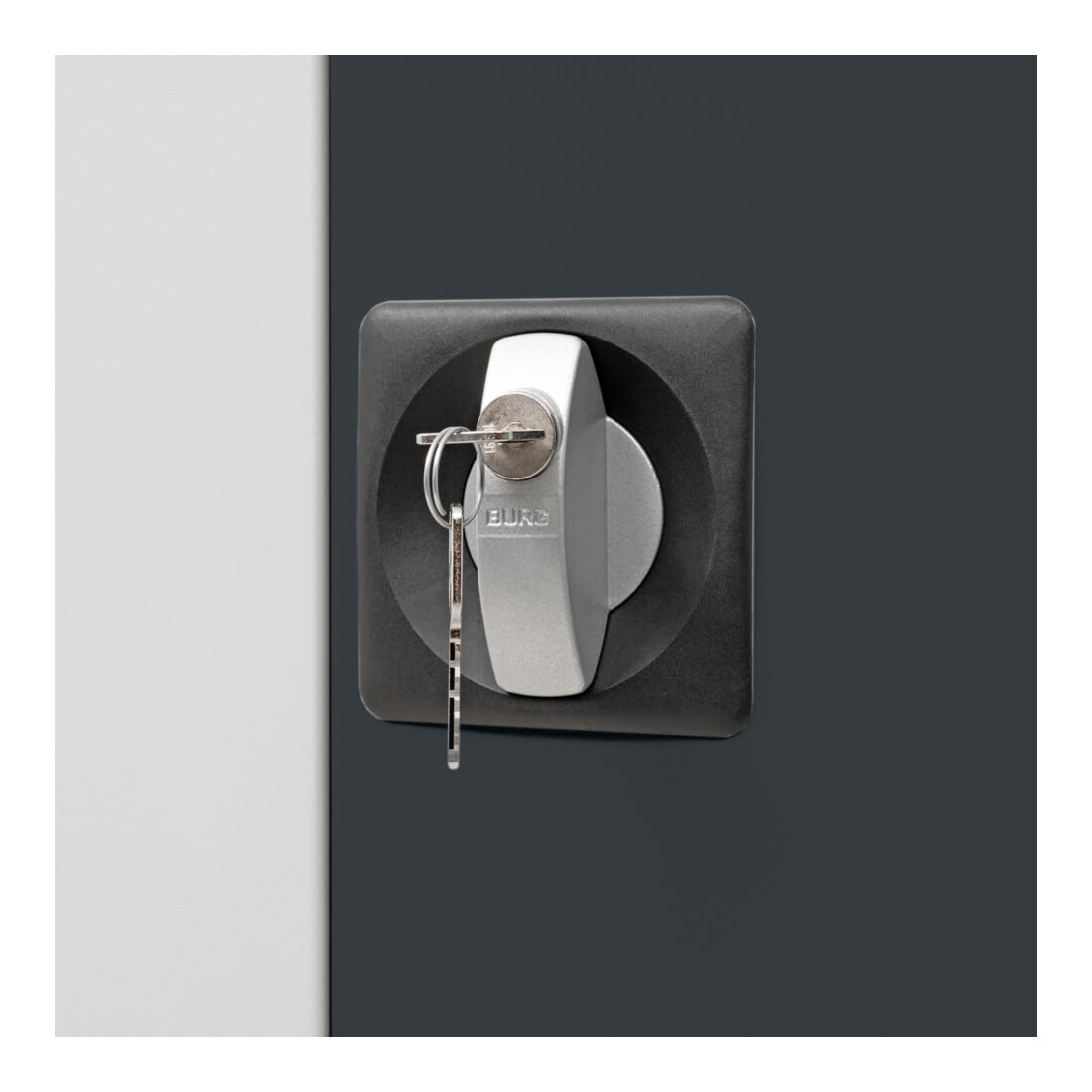 STIER Universalschrank mit 4 Fachböden 1800x800x380mm anthrazitgrau verschweißt