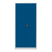 STIER Universalschrank mit 4 Fachböden 1800x800x380mm enzianblau verschweißt-2