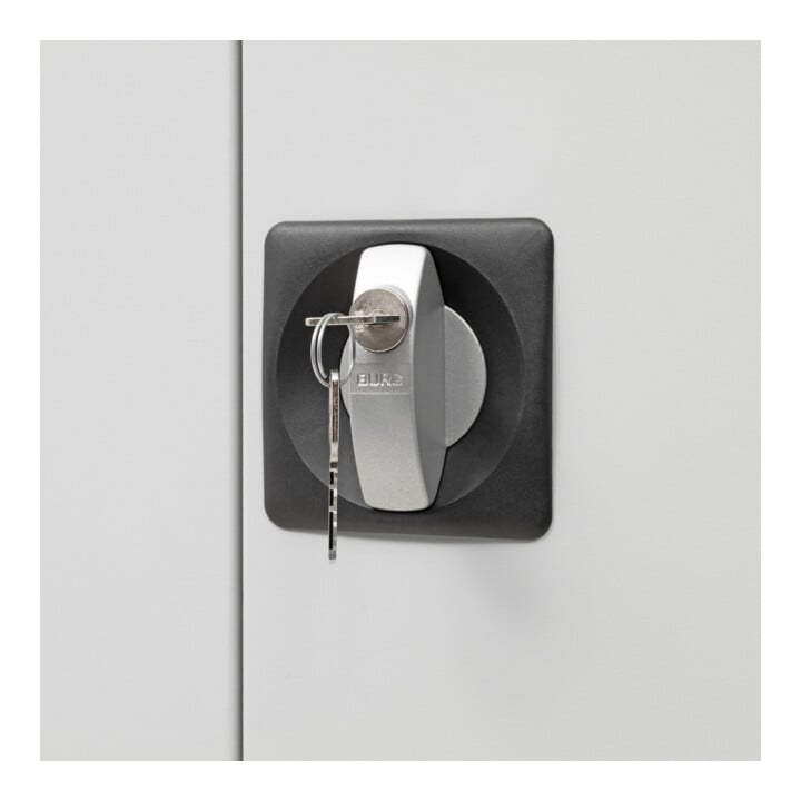 STIER Universalschrank mit 4 Fachböden, 1950 x 920 x 420 mm, lichtgrau, verschweißt