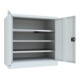 STIER Universalschrank Premium mit 2 verz. Einlegeböden 1000x1000x600mm lichtgrau-1