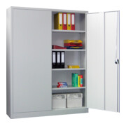 STIER Universalschrank Premium mit 4 verz. Einlegeböden 1950x1500 lichtgrau-4