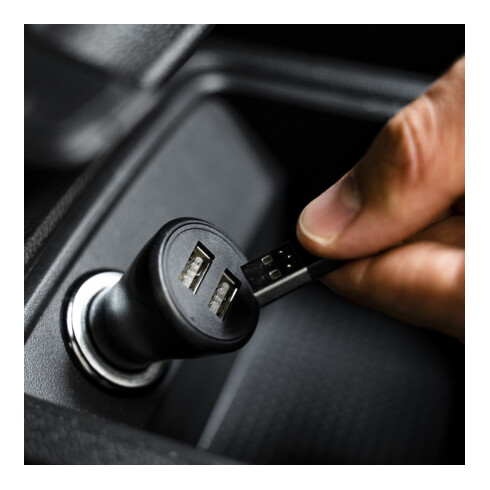 STIER USB-Autoladegerät, universal (5 V, 1 A)