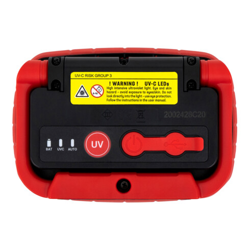 STIER UV-C Desinfektionslampe Entkeimungslampe SMD 270 nm 4400 mAh