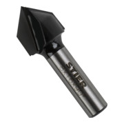STIER V-Nutfräser, Durchmesser 16mm,  HM (HW), Schaft- Ø 8 mm