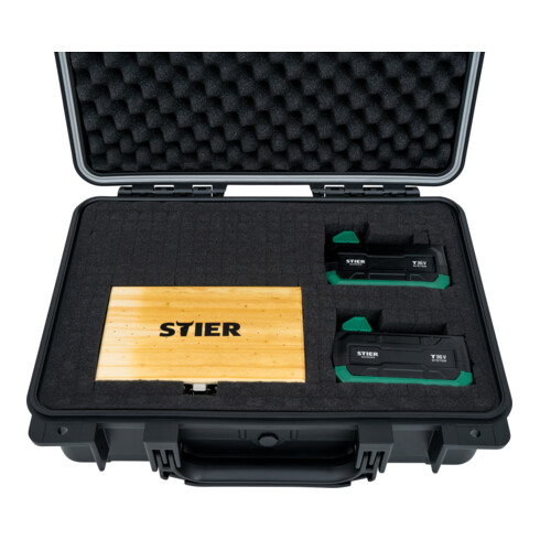 STIER Valigetta universale per esterni idonea al trasporto aereo lungh.xlargh.xalt. 418x317x151 mm